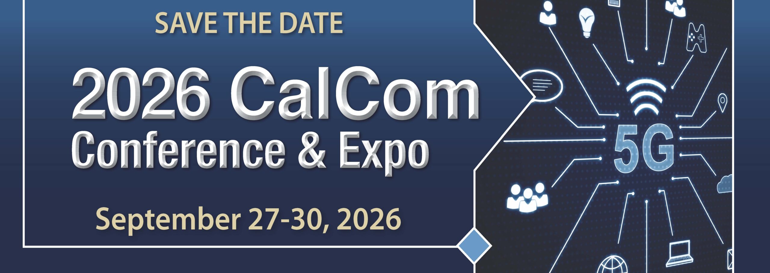 CalCom 2026 Conference promotional graphic